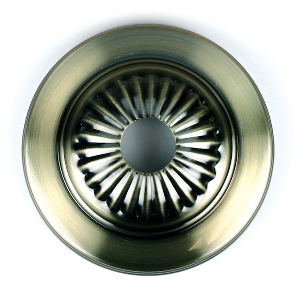 Jandorf 5" Brass Lamp Canopy Kit, 11/16" Hole C60212 Zoro